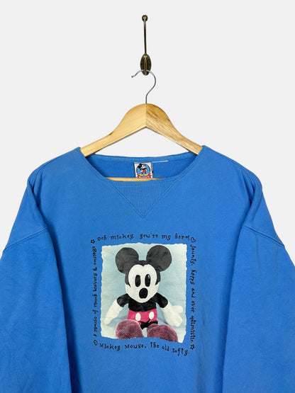 90's Disney Mickey Mouse Vintage Sweatshirt Size L
