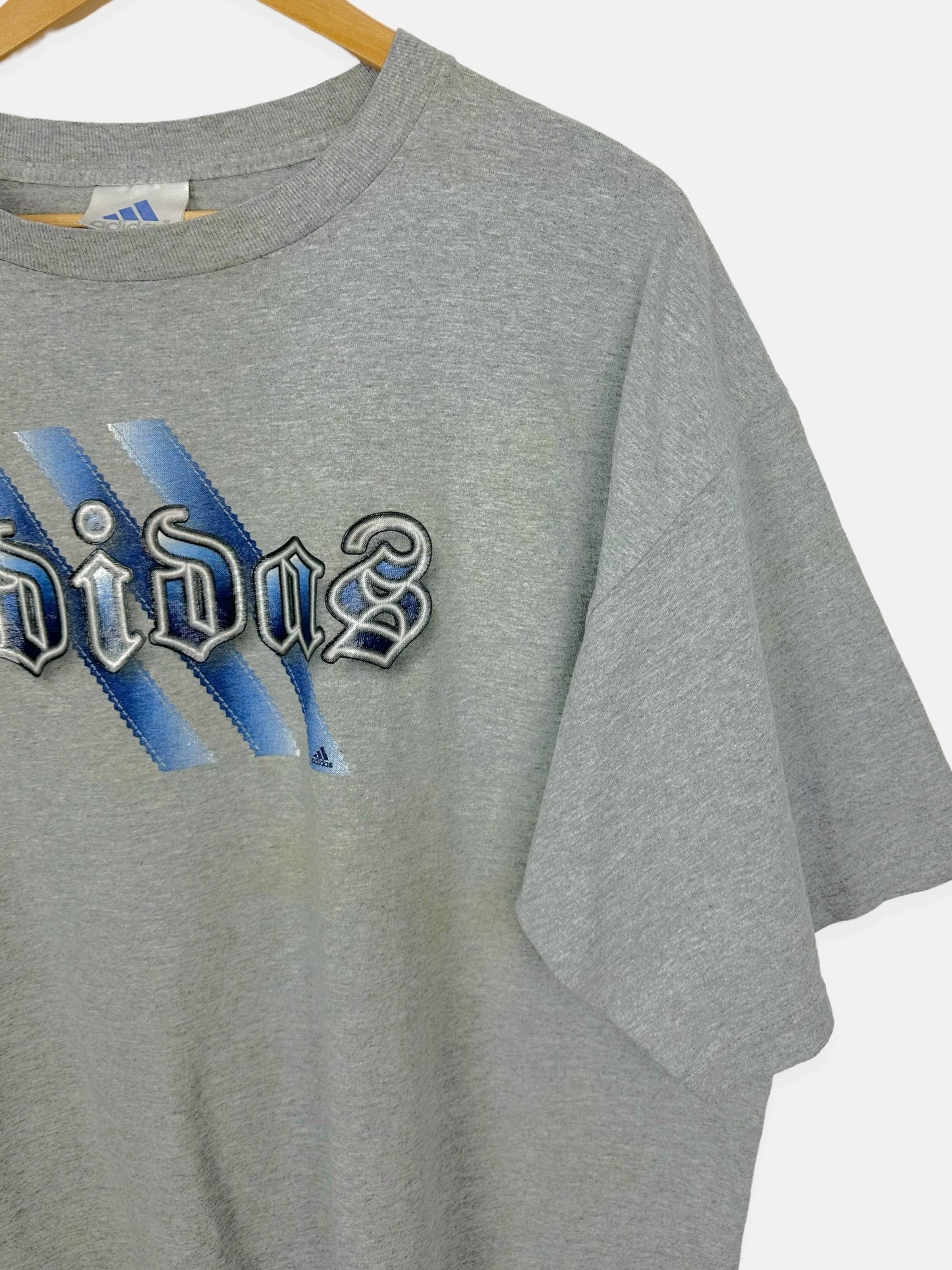 90's Adidas USA Made Vintage T-Shirt Size XL-2XL