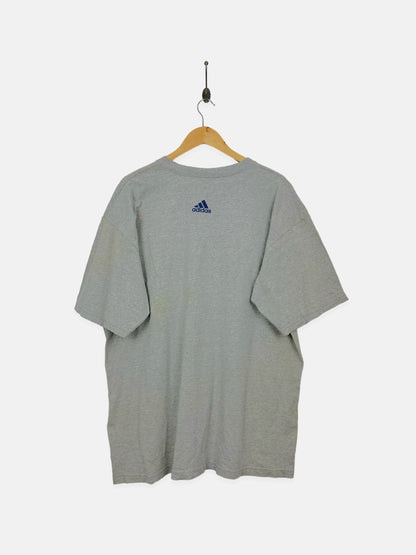 90's Adidas USA Made Vintage T-Shirt Size XL-2XL
