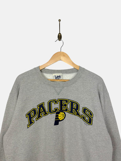 90's Indiana Pacers NBA USA Made Vintage Sweatshirt Size M