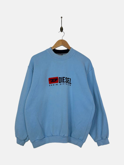 90's Diesel Embroidered Vintage Sweatshirt Size 10-12