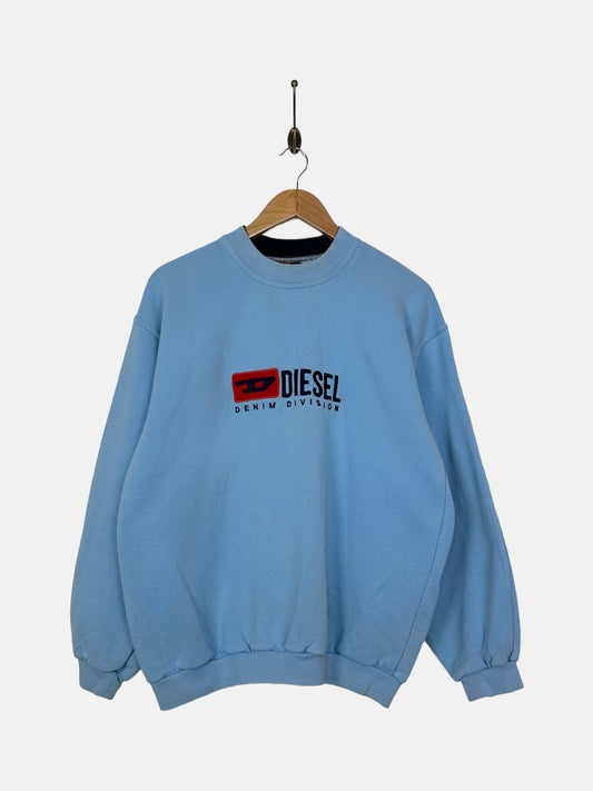 90's Diesel Embroidered Vintage Sweatshirt Size 10-12