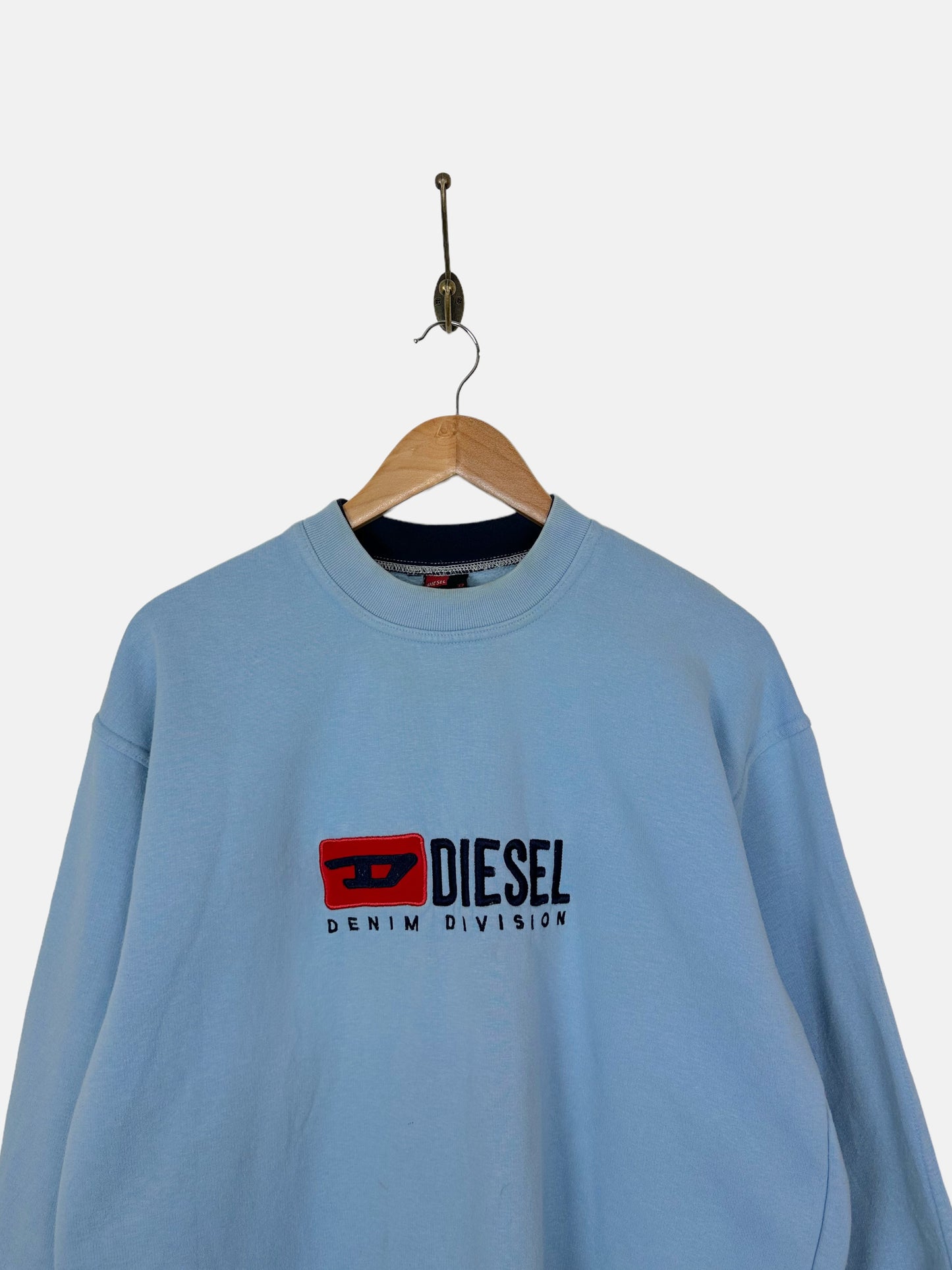 90's Diesel Embroidered Vintage Sweatshirt Size 10-12