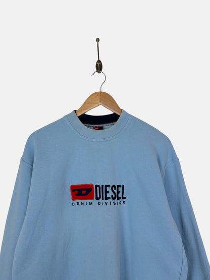 90's Diesel Embroidered Vintage Sweatshirt Size 10-12