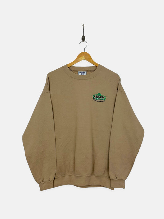 90's The Lawn Company Embroidered Vintage Sweatshirt Size M