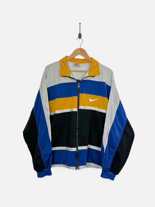90's Nike Embroidered Vintage Track Jacket Size M