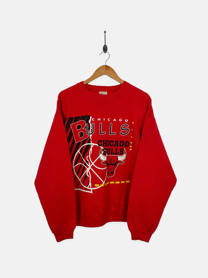 90's Chicago Bulls NBA USA Made Vintage Sweatshirt Size 12