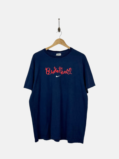 90's Nike Basketball Vintage T-Shirt Size M-L