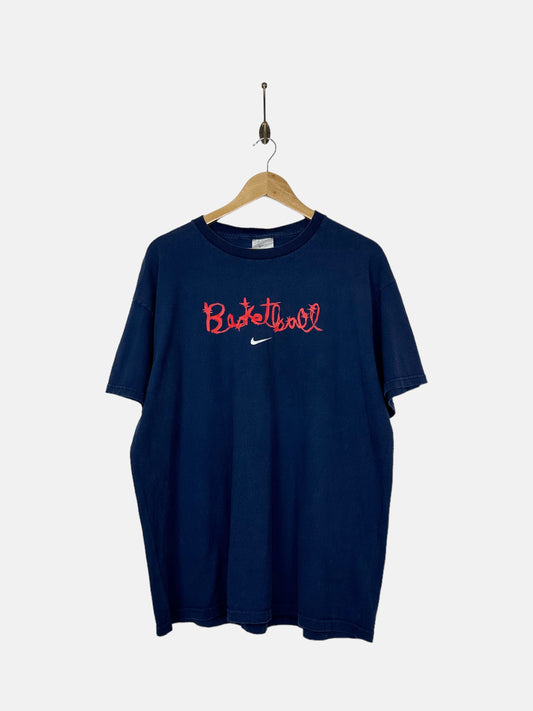 90's Nike Basketball Vintage T-Shirt Size M-L