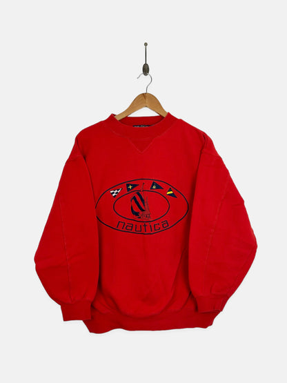 90's Nautica Embroidered Vintage Sweatshirt Size 10