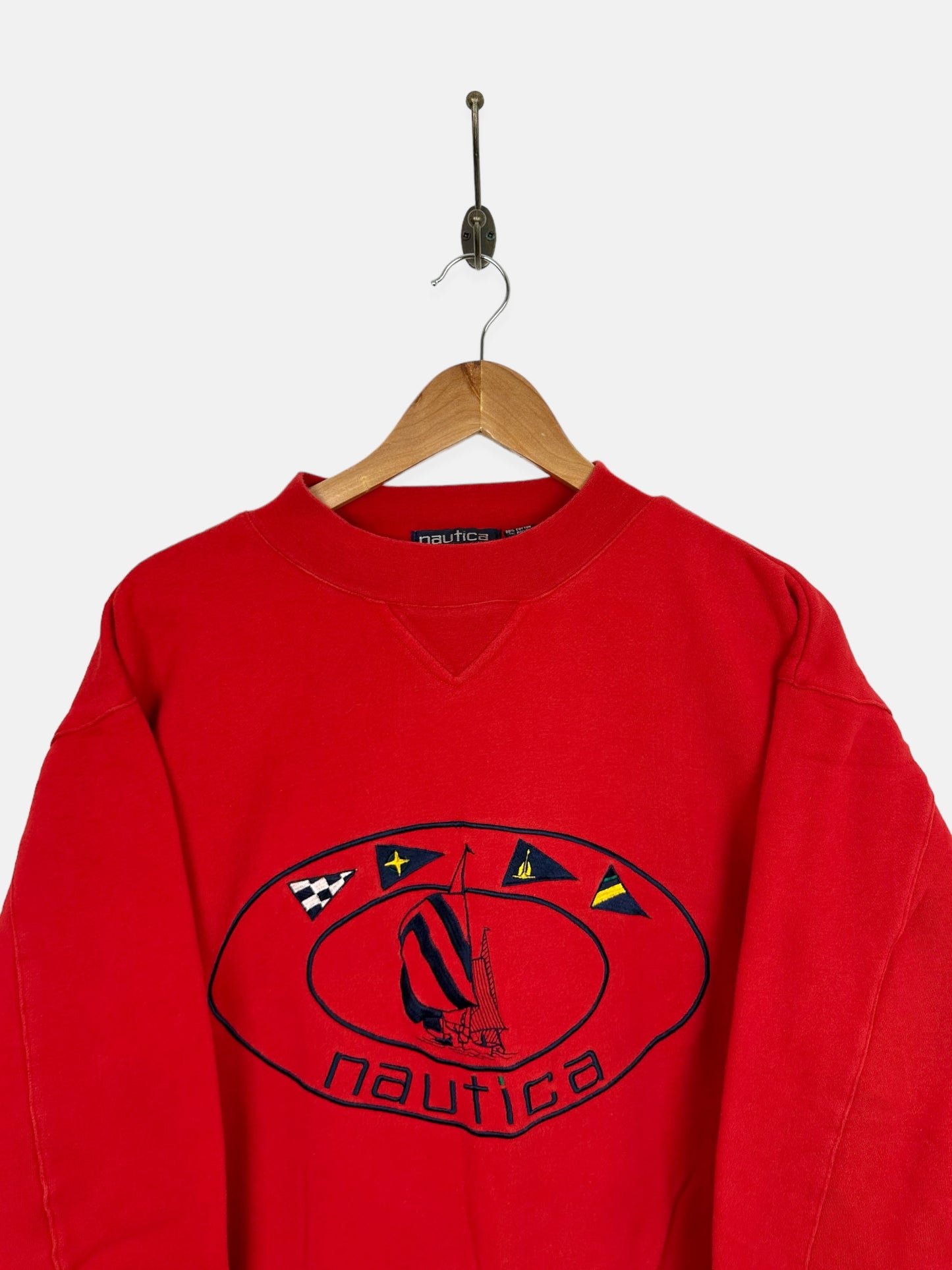 90's Nautica Embroidered Vintage Sweatshirt Size 10