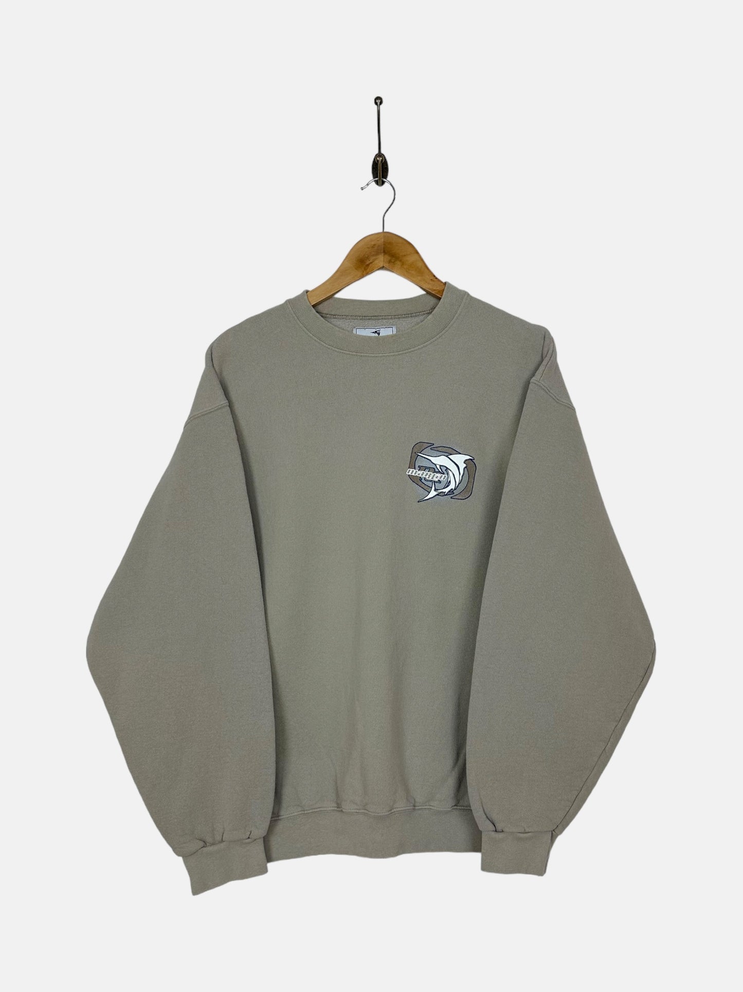 90's Marlin Trading Co. Embroidered Vintage Sweatshirt Size L