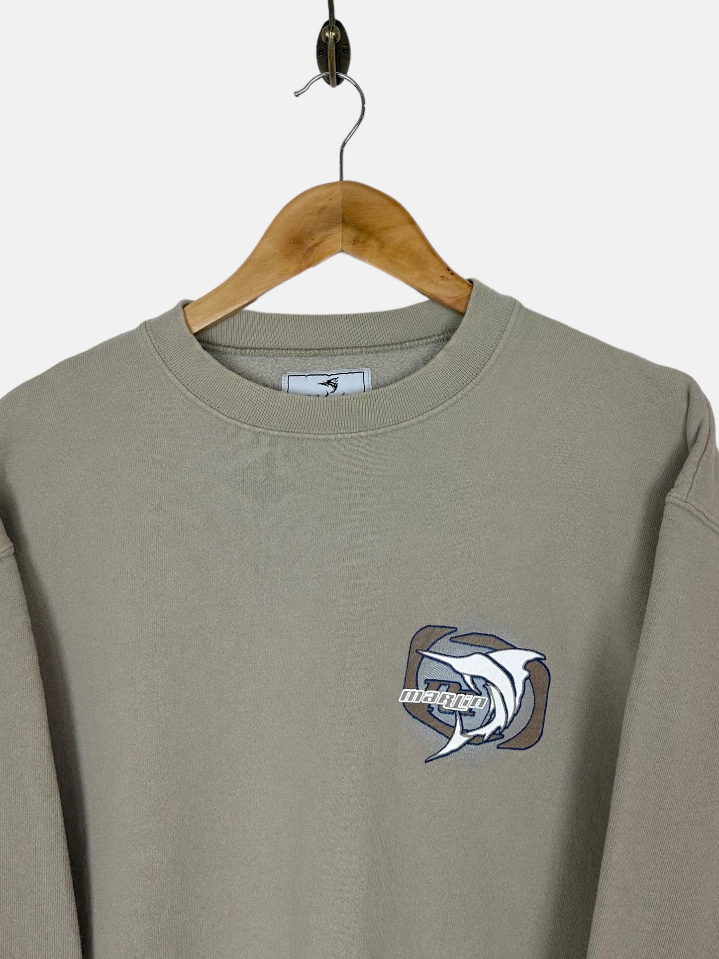 90's Marlin Trading Co. Embroidered Vintage Sweatshirt Size L
