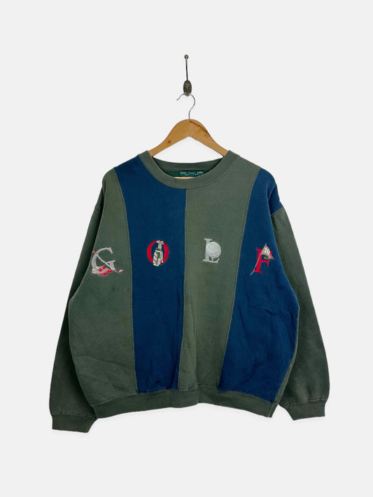 90's Golf Embroidered Vintage Sweatshirt Size M