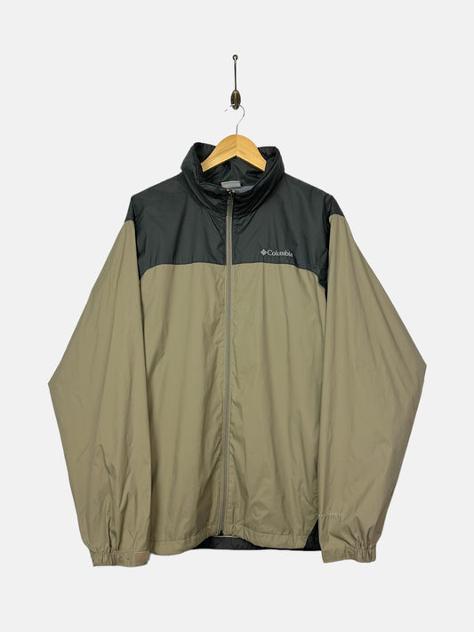 Columbia Embroidered Vintage Windbreaker Jacket Size L-XL