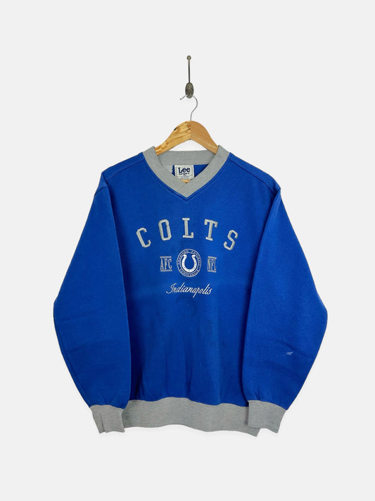 90's Indianapolis Colts NFL Embroidered Vintage Sweatshirt Size M