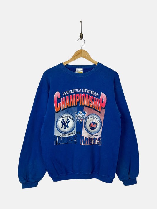 New York Yankees Vs Mets MLB Vintage Sweatshirt Size S