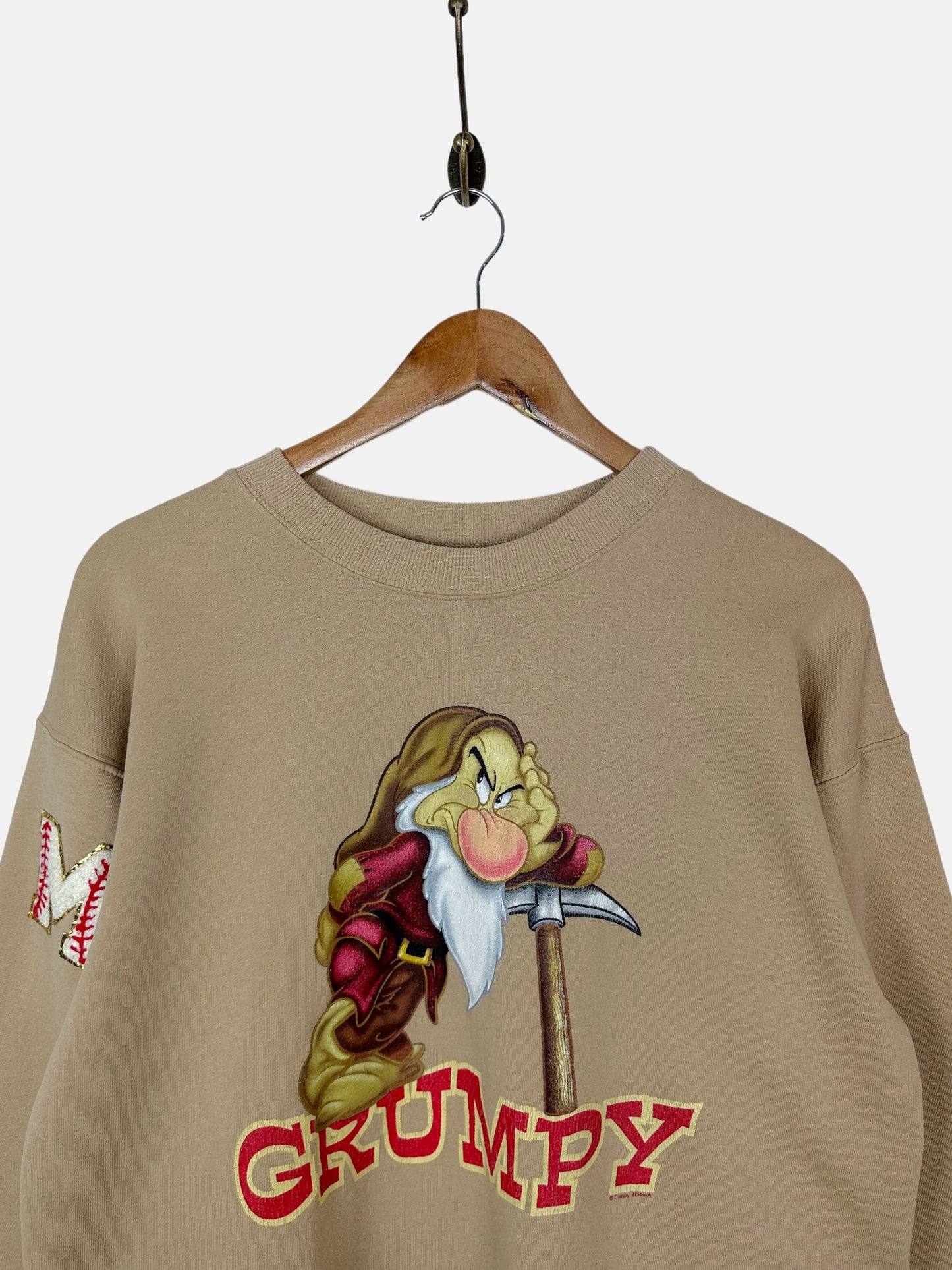90's Disney Grumpy Vintage Sweatshirt Size 10-12