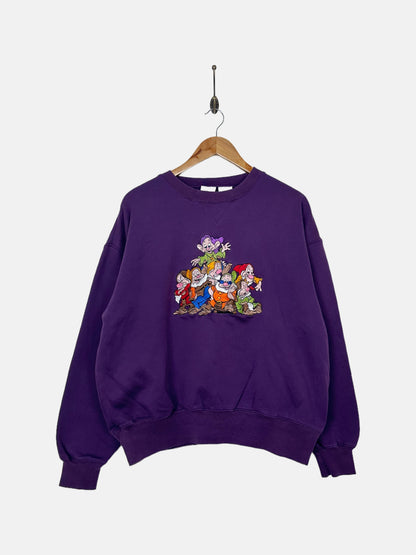 90's Disney Snow White Embroidered Vintage Sweatshirt Size 12-14