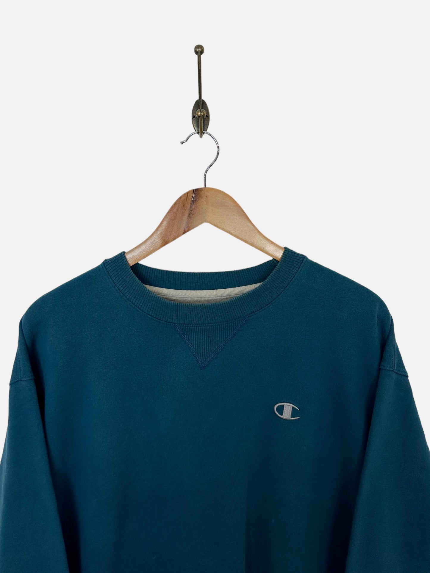 90's Champion Embroidered Vintage Sweatshirt Size M
