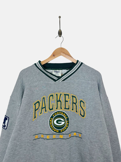 90's Green Bay Packers NFL Embroidered Vintage Sweatshirt Size XL