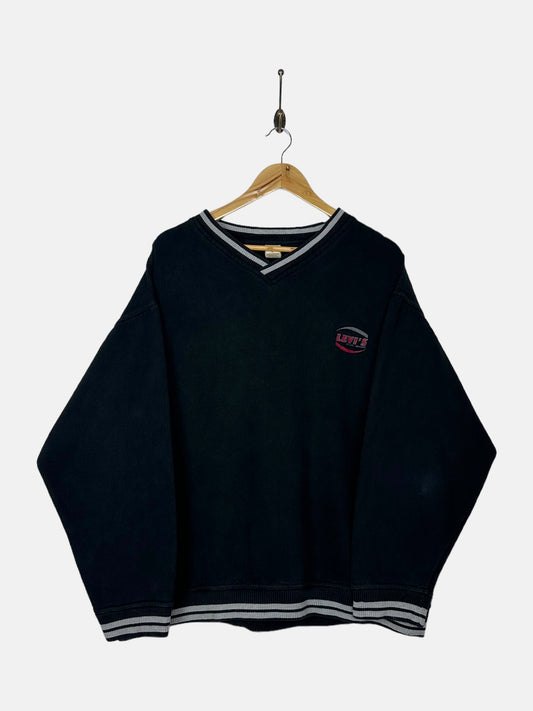 90's Levis Embroidered Vintage Sweatshirt Size L-XL