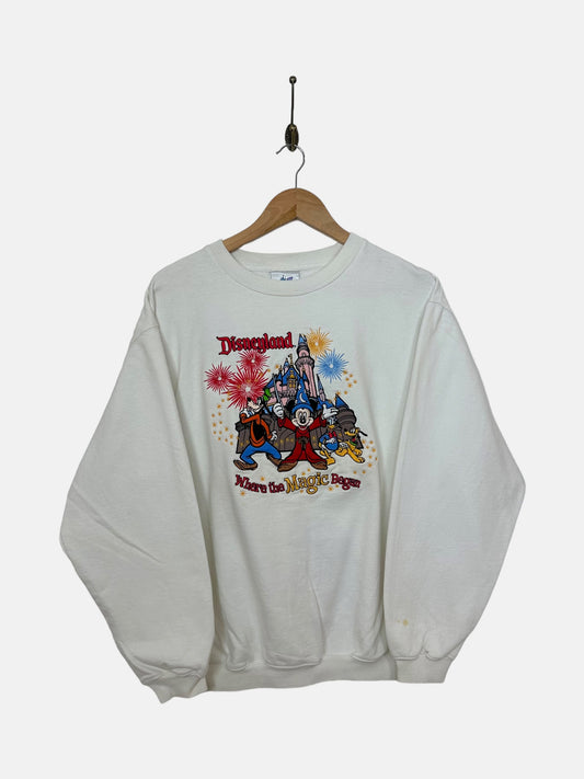 90's Disneyland Embroidered Vintage Sweatshirt Size 12-14