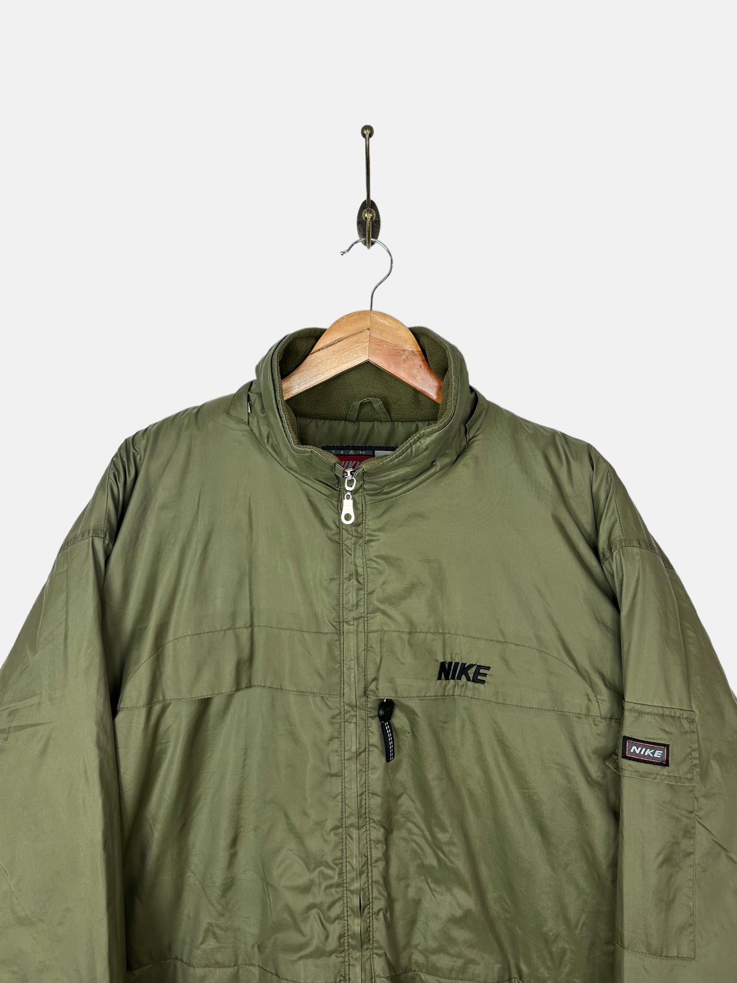 90's Nike Embroidered Vintage Puffer Jacket Size XL