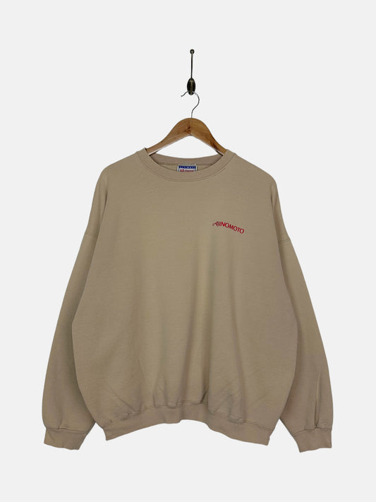 90's Ajinomoto Embroidered Vintage Sweatshirt Size M-L