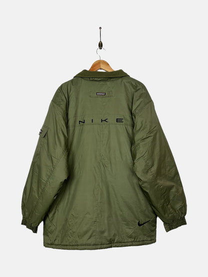 90's Nike Embroidered Vintage Puffer Jacket Size XL