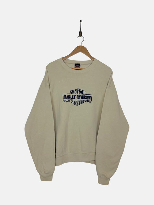 90's Harley Davidson Embroidered Vintage Sweatshirt Size 12