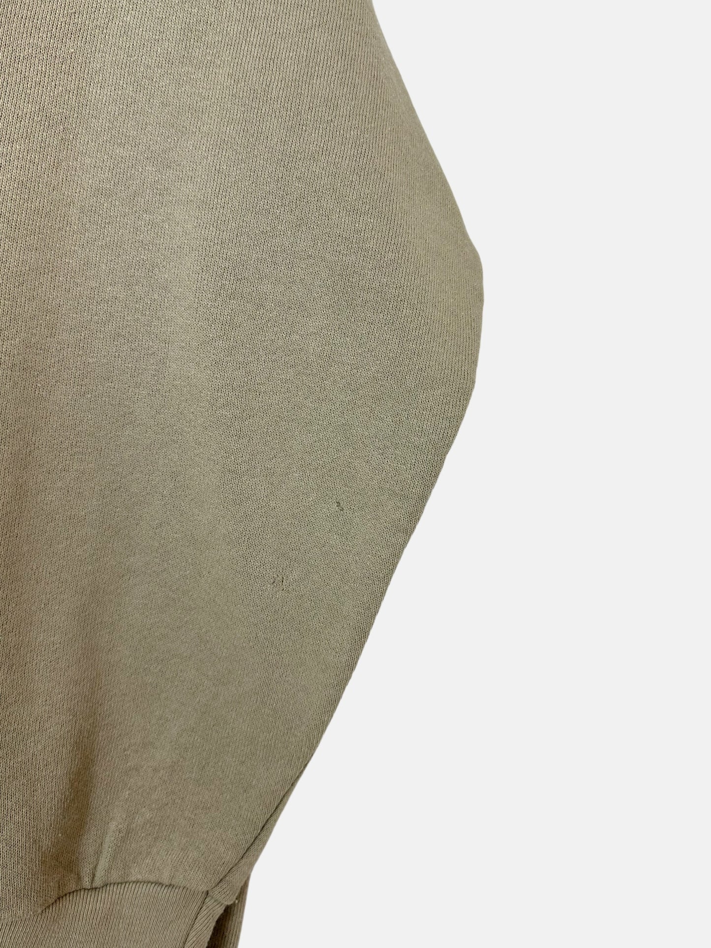 90's Blank Beige Vintage Sweatshirt Size L