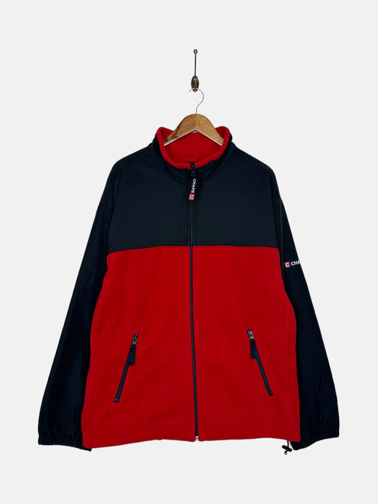 90's Chaps Vintage Zip-Up Fleece Jacket Size XL