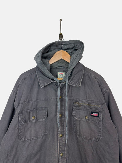 90's Dickies Vintage Canvas Work Jacket with Hoodie Size XL
