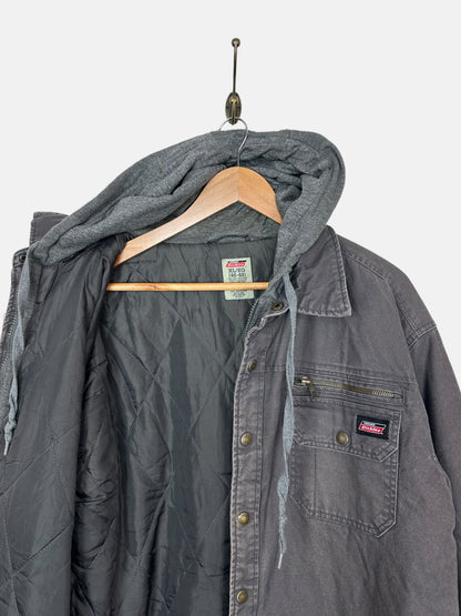 90's Dickies Vintage Canvas Work Jacket with Hoodie Size XL