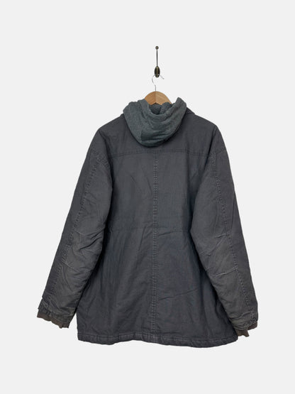 90's Dickies Vintage Canvas Work Jacket with Hoodie Size XL
