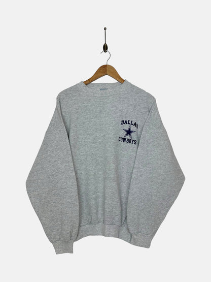 90's Dallas Cowboys NFL Embroidered Vintage Sweatshirt Size L-XL