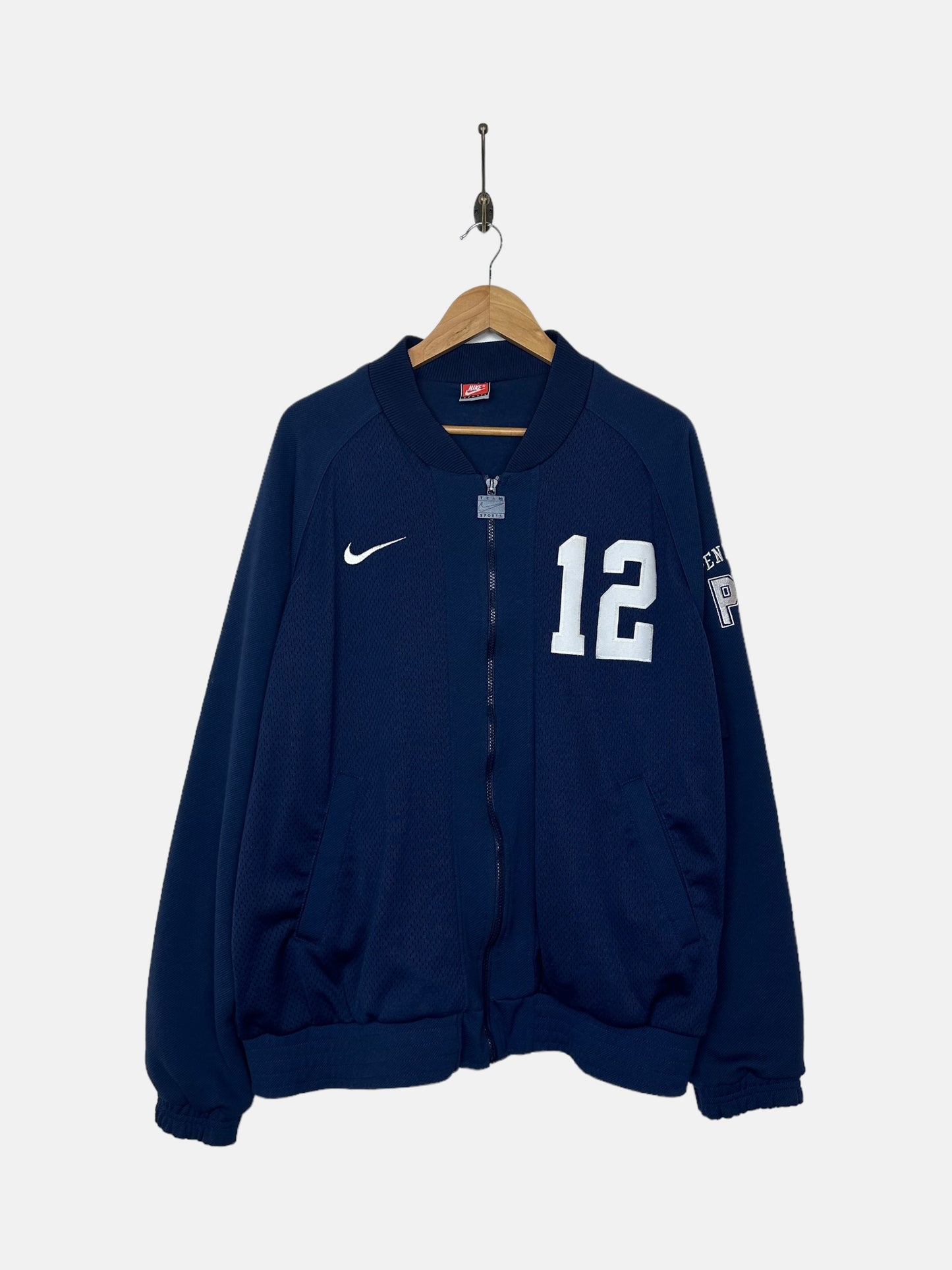 90's Nike Penn State #12 Embroidered Vintage Jacket Size L-XL