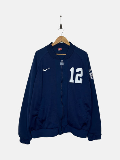 90's Nike Penn State #12 Embroidered Vintage Jacket Size L-XL