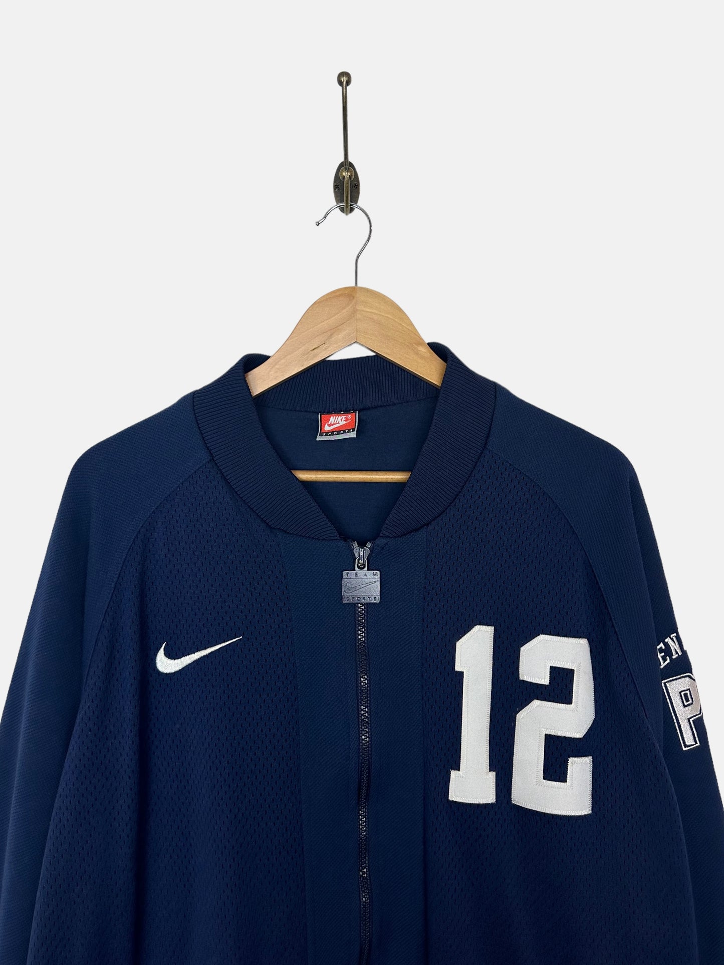 90's Nike Penn State #12 Embroidered Vintage Jacket Size L-XL