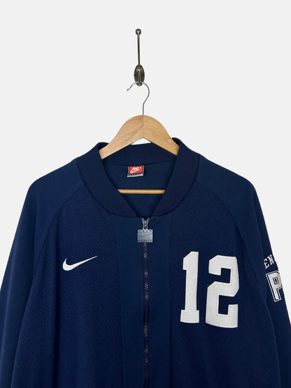 90's Nike Penn State #12 Embroidered Vintage Jacket Size L-XL