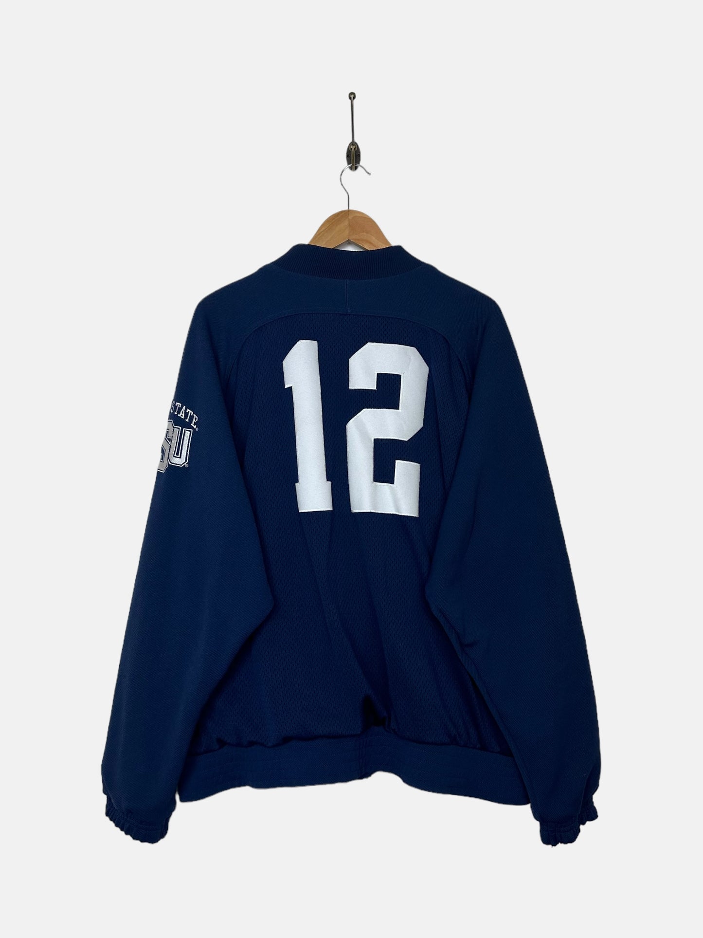 90's Nike Penn State #12 Embroidered Vintage Jacket Size L-XL