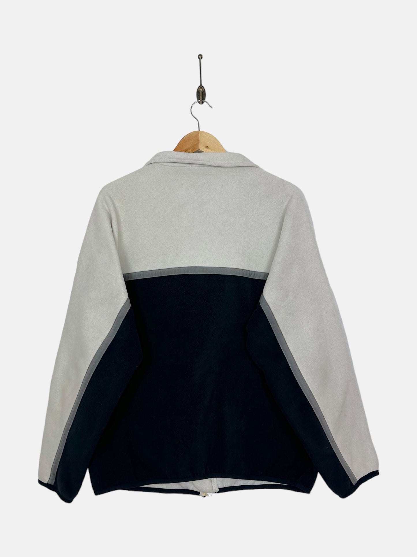 90's Nautica Embroidered Vintage Zip-Up Fleece Size M