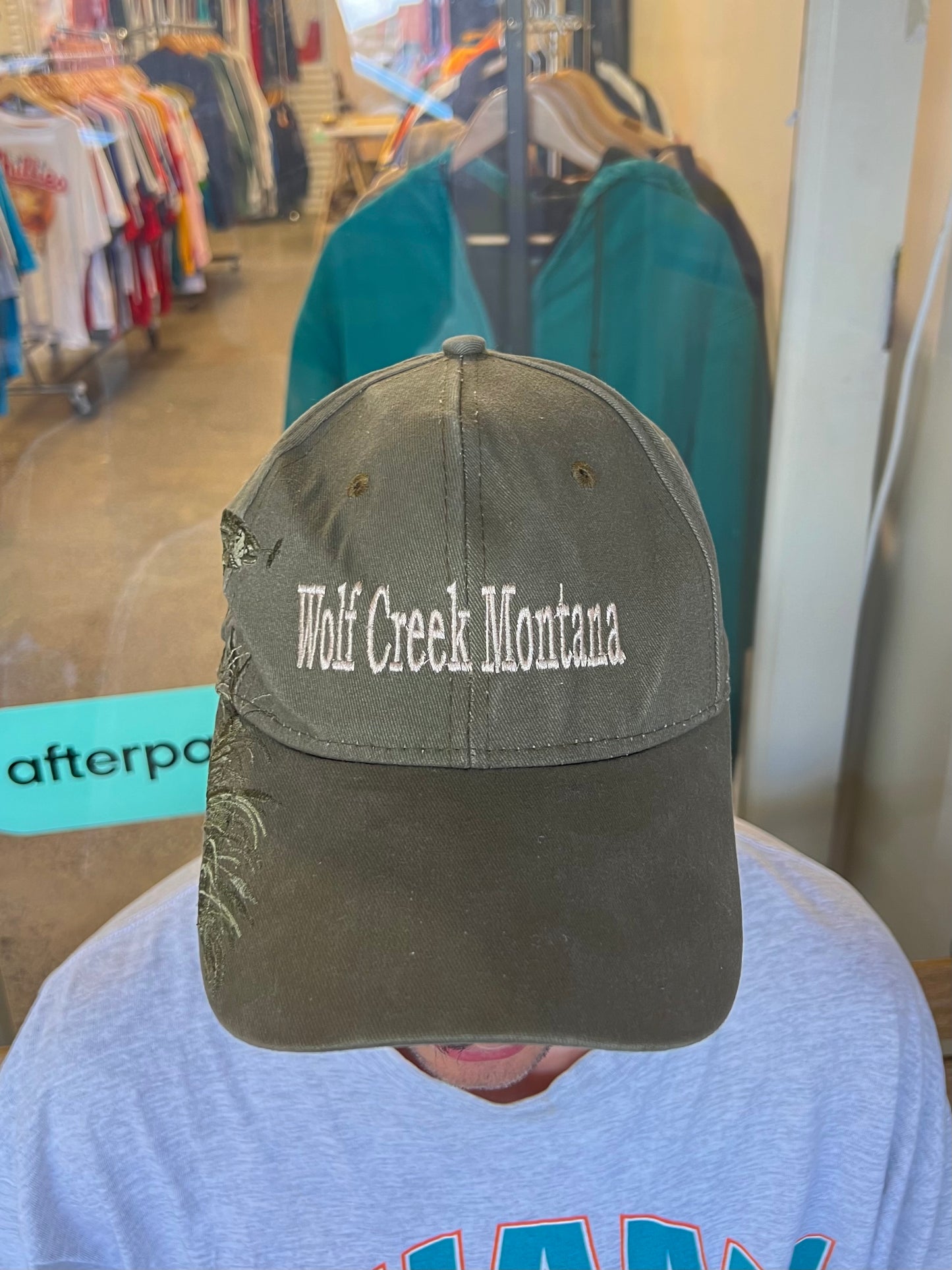 90's Wolf Creek Montana Embroidered Vintage Cap