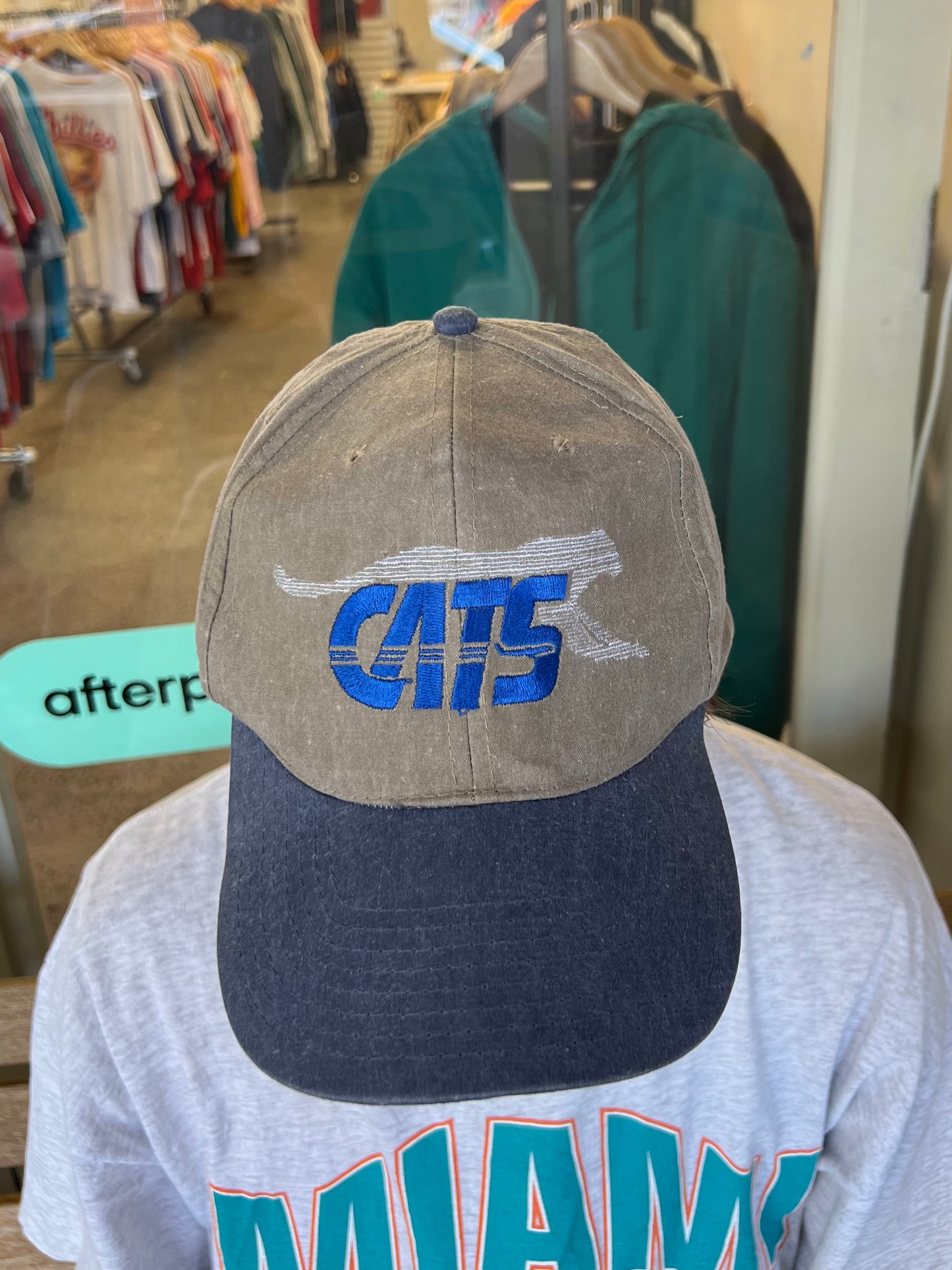 90's Cats Embroidered Vintage Cap