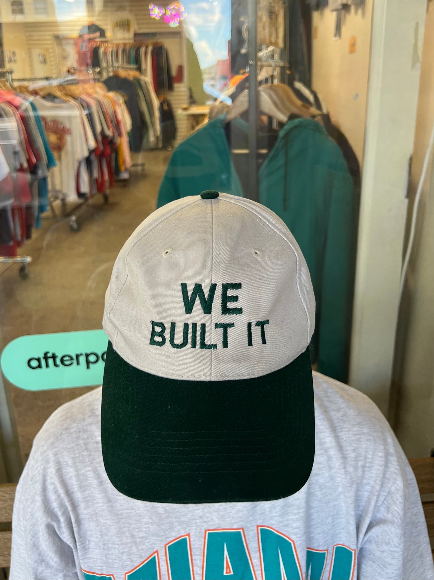 90's We Built It Embroidered Vintage Cap