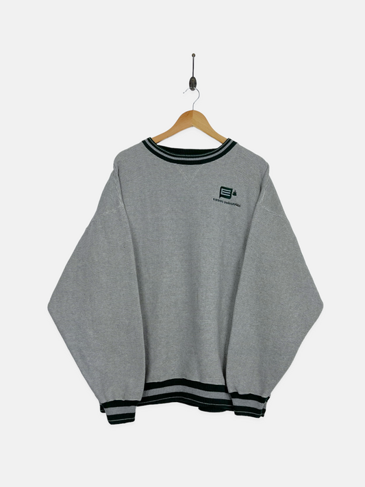 90's Eggers Industries Embroidered Vintage Sweatshirt Size 2XL