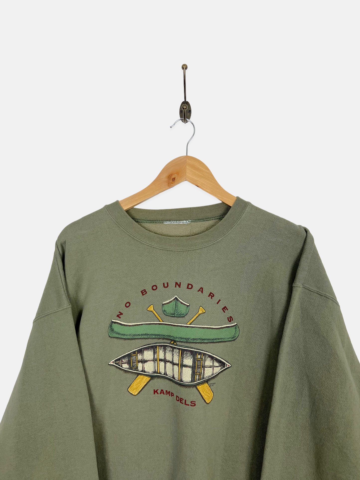 90's Kamp Dels No Boundaries Vintage Sweatshirt Size L