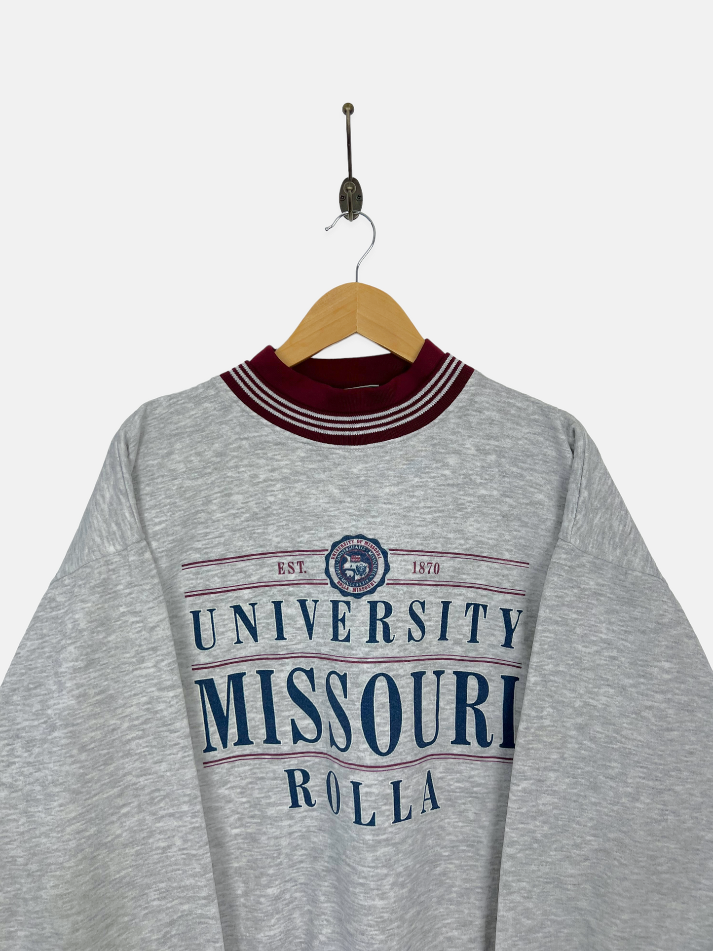 90's Missouri University Vintage Sweatshirt Size M
