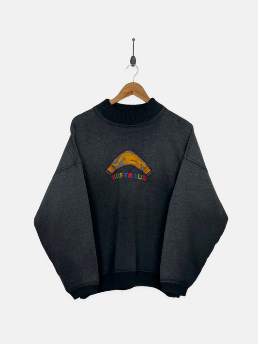 90's Australia Made Embroidered Vintage Sweatshirt Size M